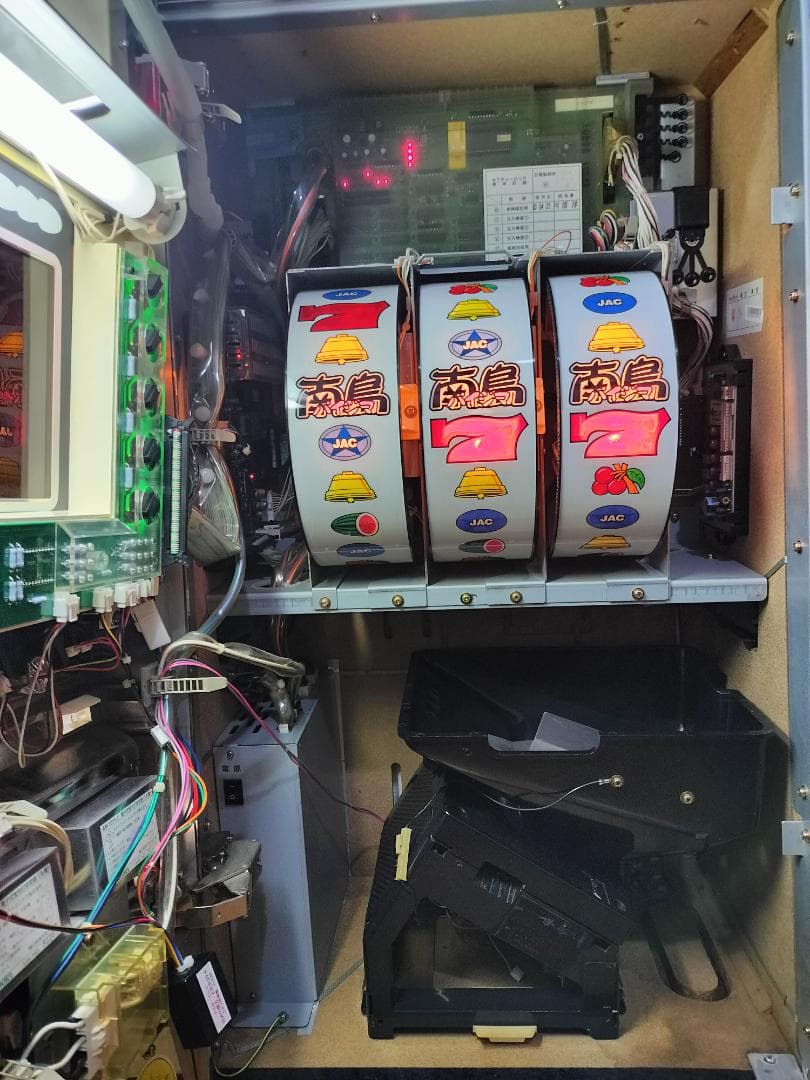 【パチスロ実機】メーシー★パイジマ【不要機付】４号機・超レア・希少台