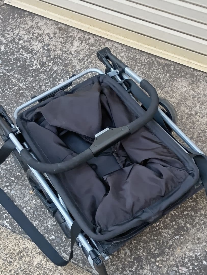 EcoCa 　エコカ　折りたたみ式ショッピングカート ブラック