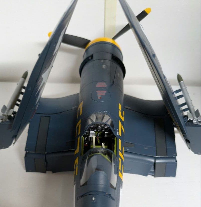 コルセアF4U-1D(プラモデル完成品1/32)