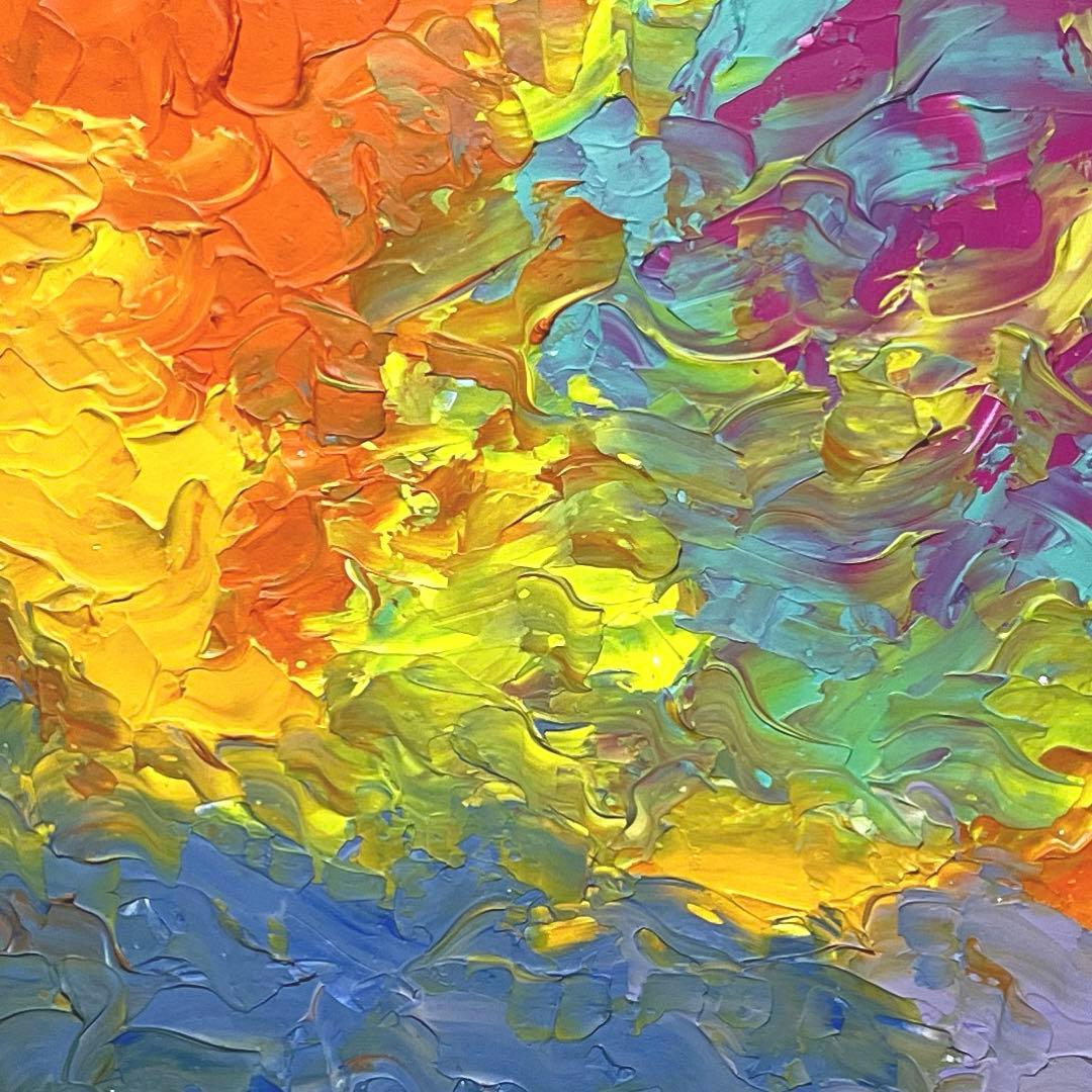 F20 大型サイズ　テクスチャーアート パネルアート 現代アート　抽象画