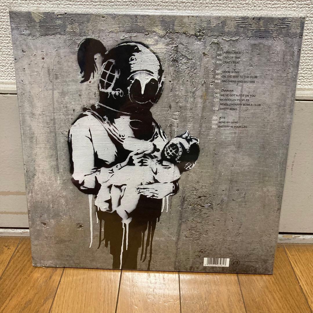レコード　blur / think tank バンクシー