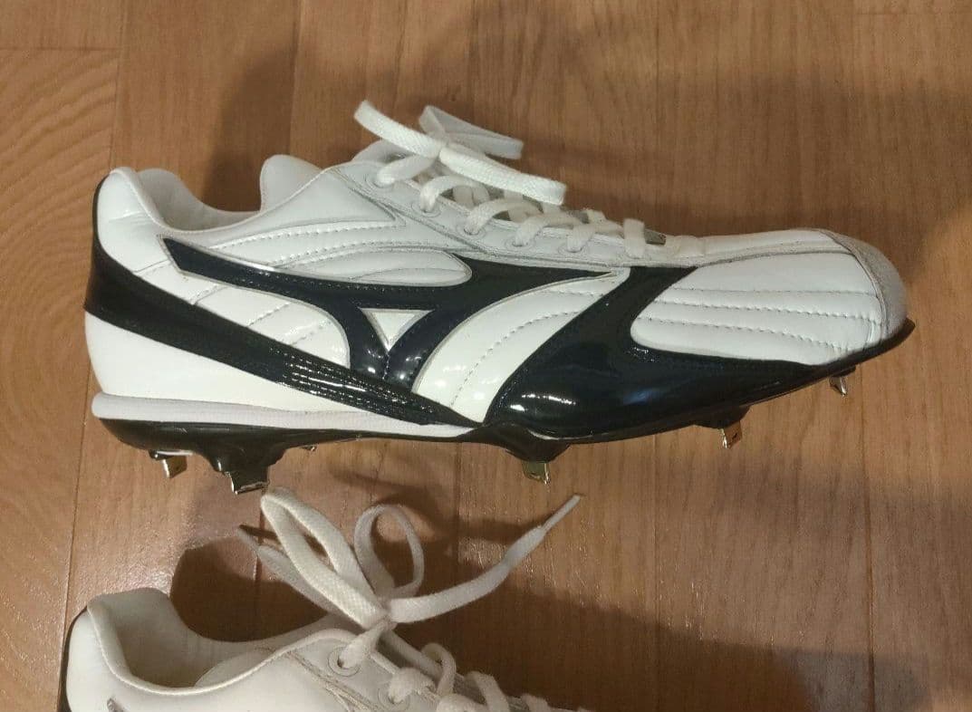 MIZUNO ミズノ グローバルエリート 野球 スパイク 26.5cm ホワイト