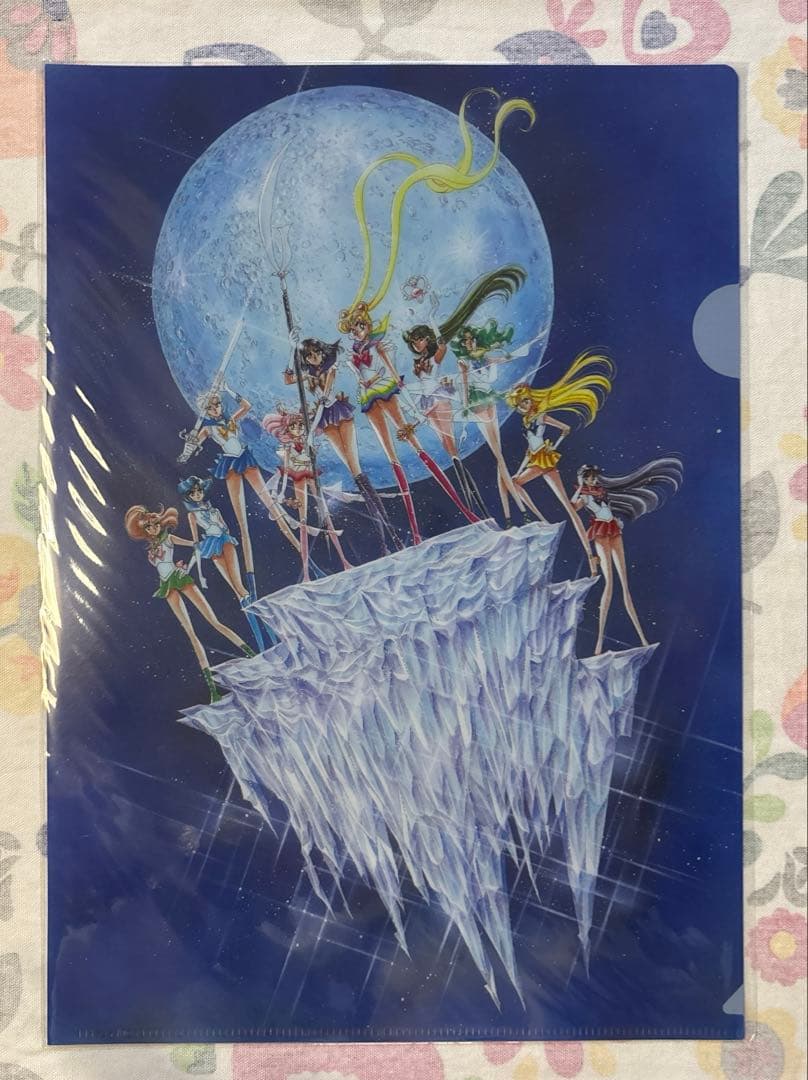 セーラームーン展　クリアファイルホルダー　クリアファイル2枚付き　+ファイル5枚