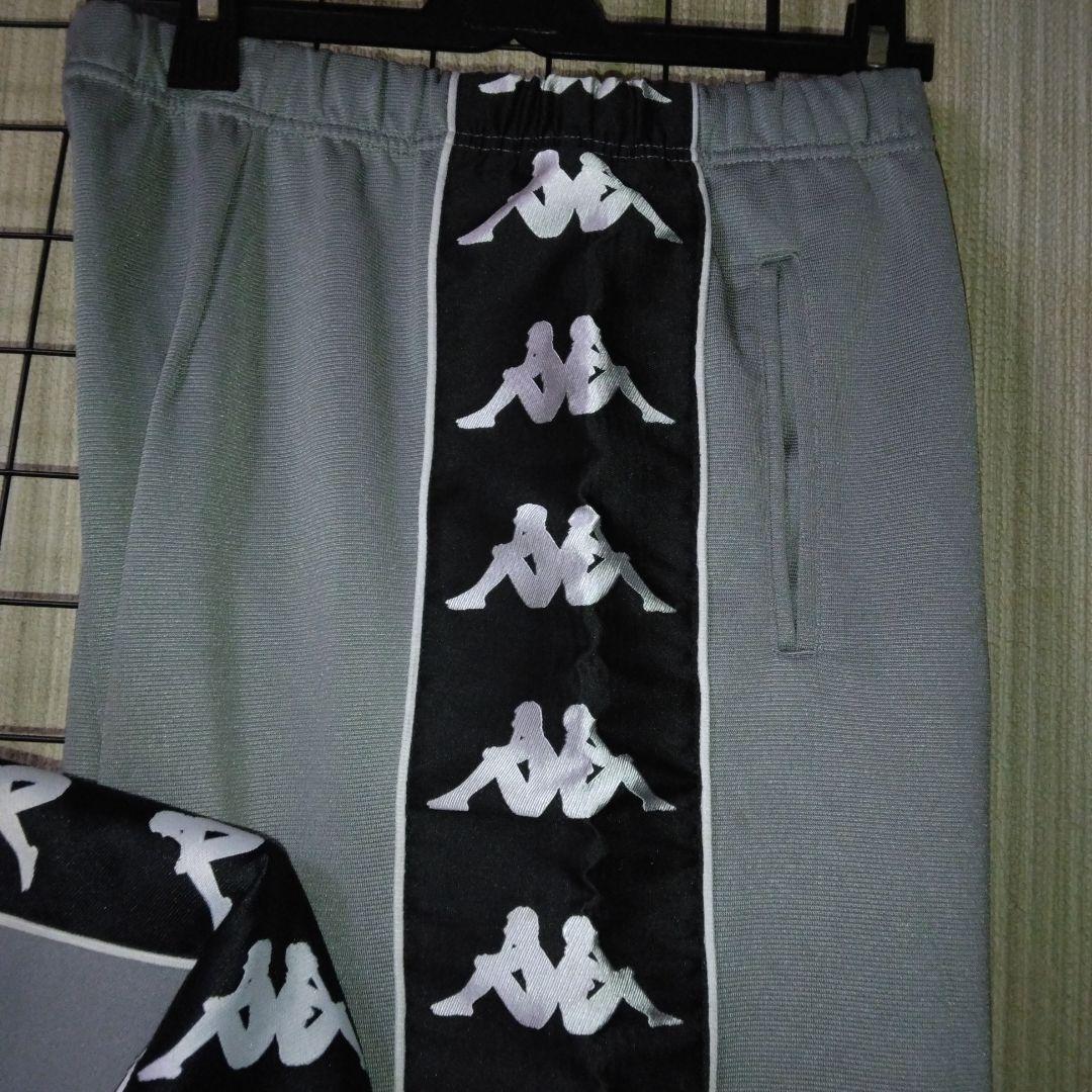 98～99”Kappa Juventusビンテージ ジャージセット 黒/グレーL