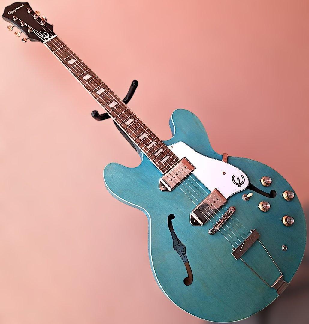 ■Epiphone casino Worn 新品同様 Blue Denim