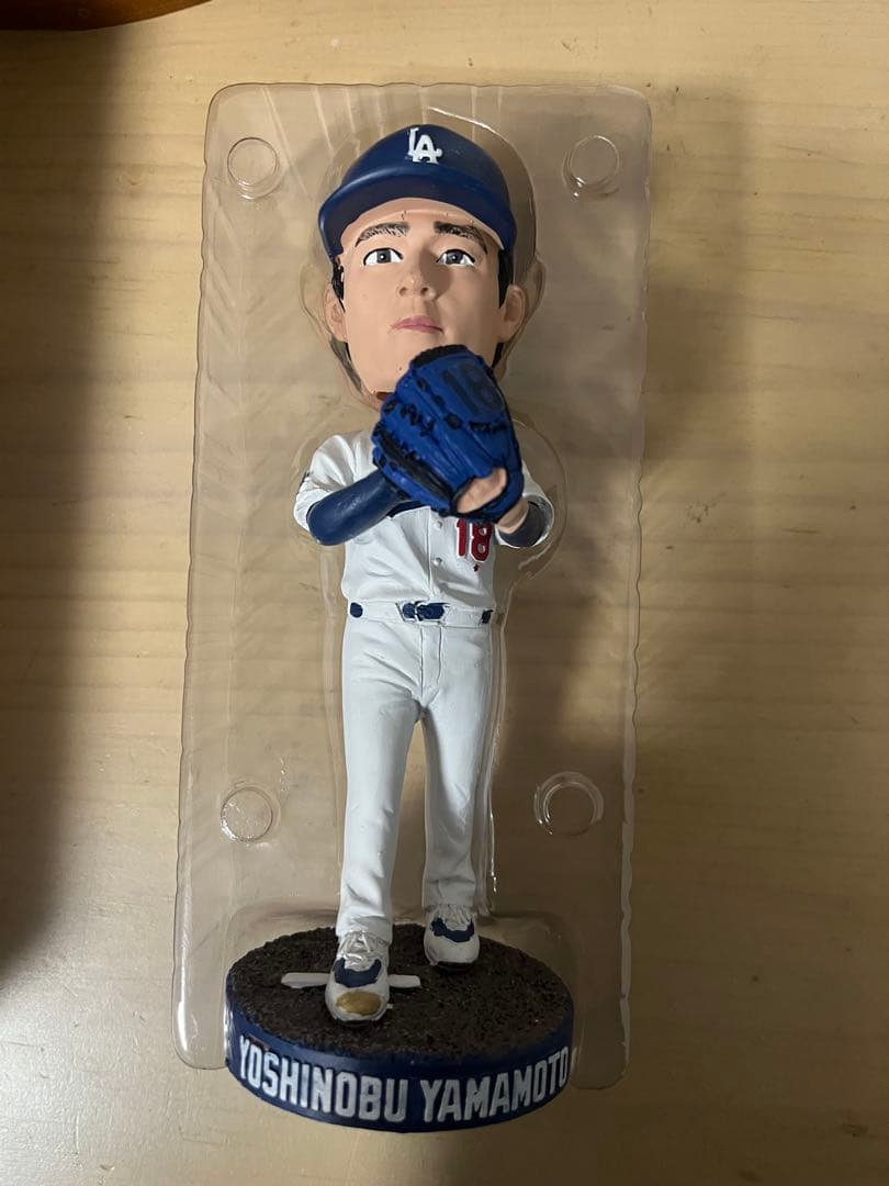 山本由伸　ボブルヘッド　ドジャース　Dodgers 【新品, 未開封】