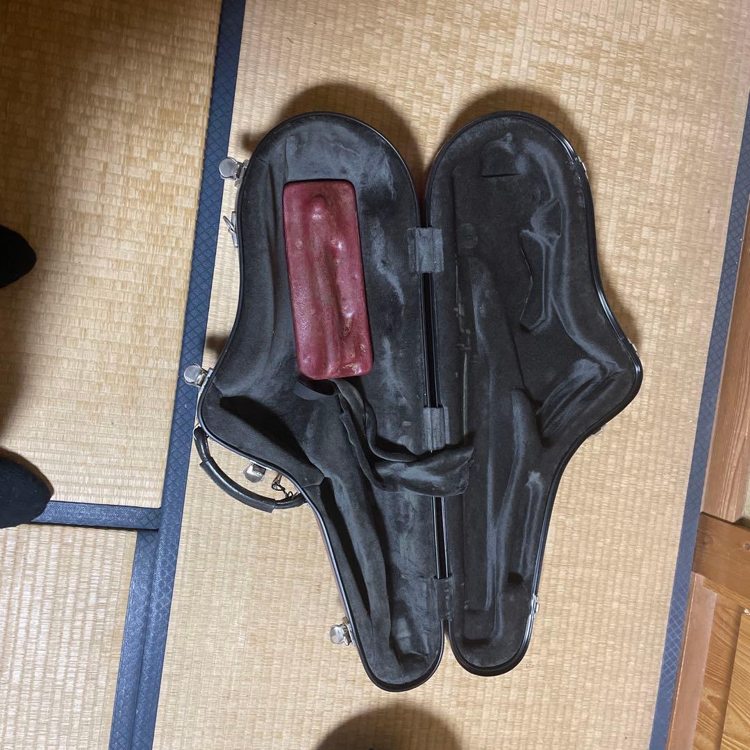 サックスケース ワインレッド ハードシェル　テナーサックス用