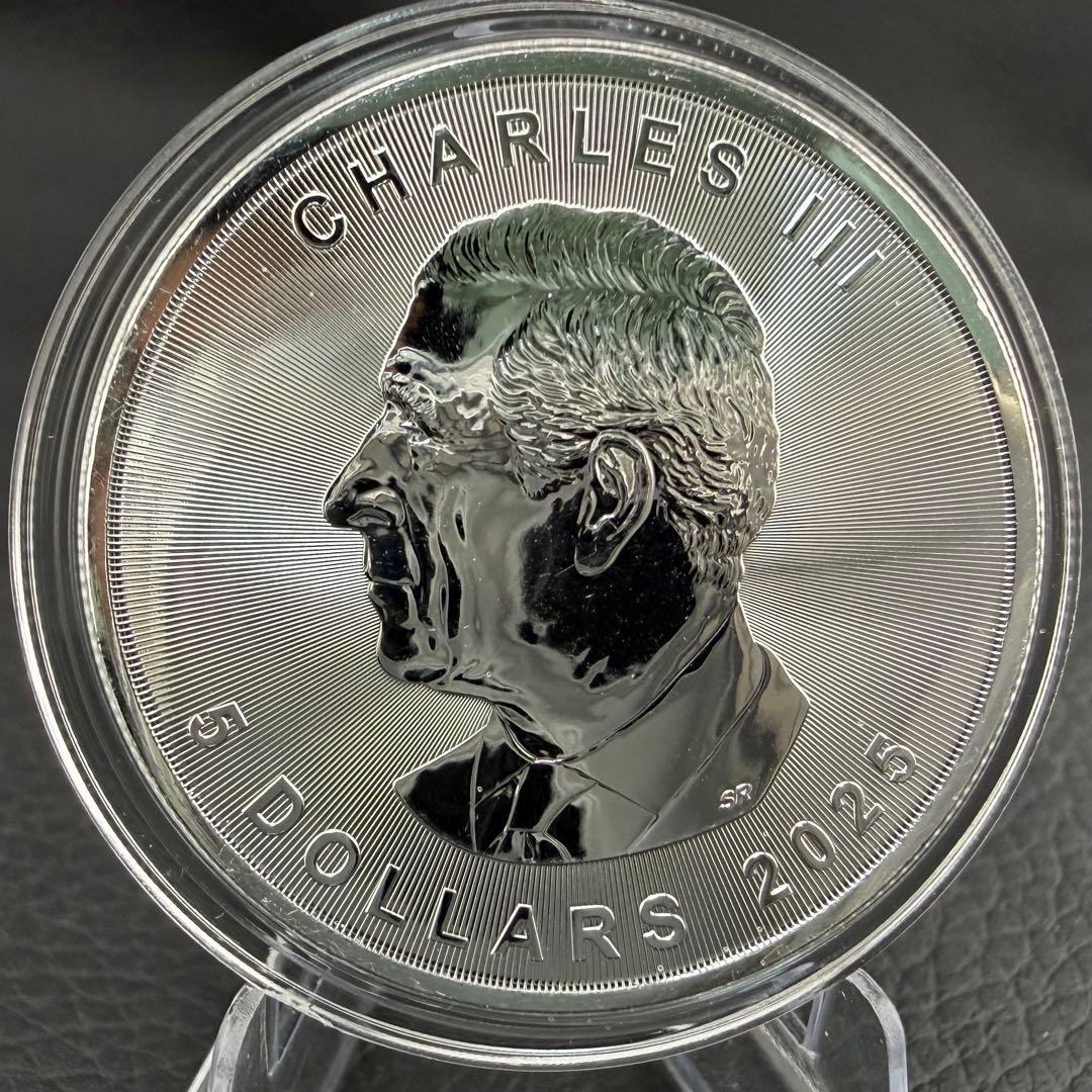 メイプルリーフ 銀貨 カラー 古代エジプト 宝飾アンク(エジプト十字架) 1oz