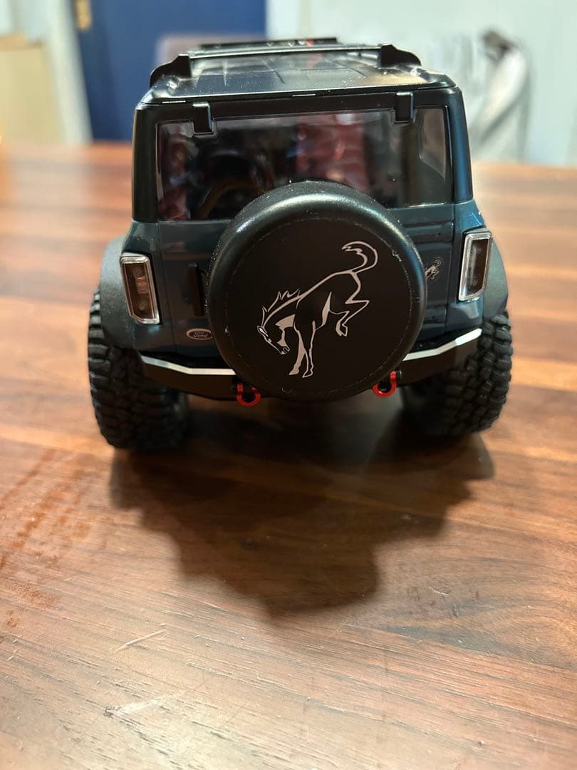 Traxxas trx4m フォードBroncoグレーオフロードRCカー