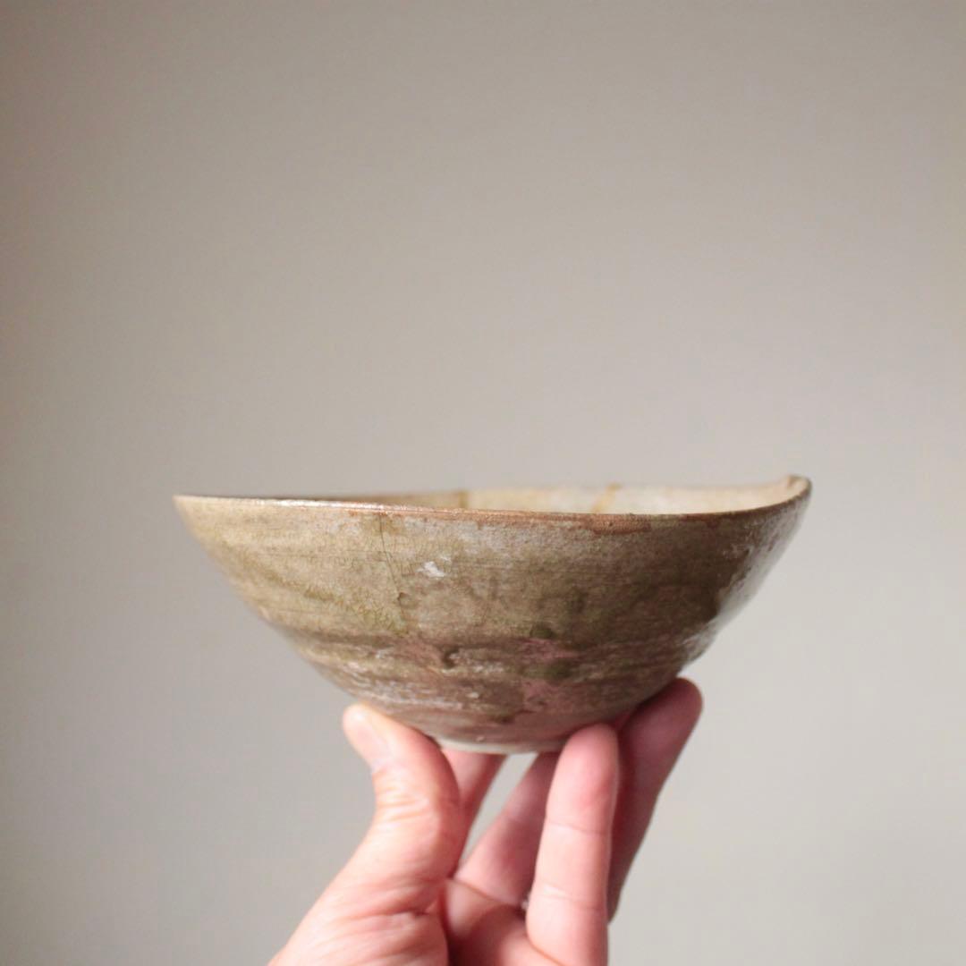 古瀬戸 茶碗 室町時代 茶道具 古美術 茶道具 古道具 アンティーク