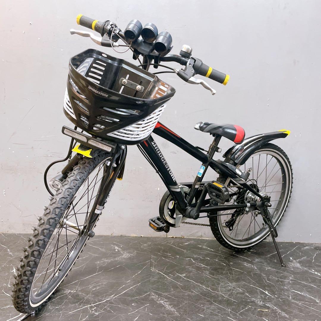 【958】《限定価格》子供用自転車 子供車 ブリヂストン ブラック 22インチ