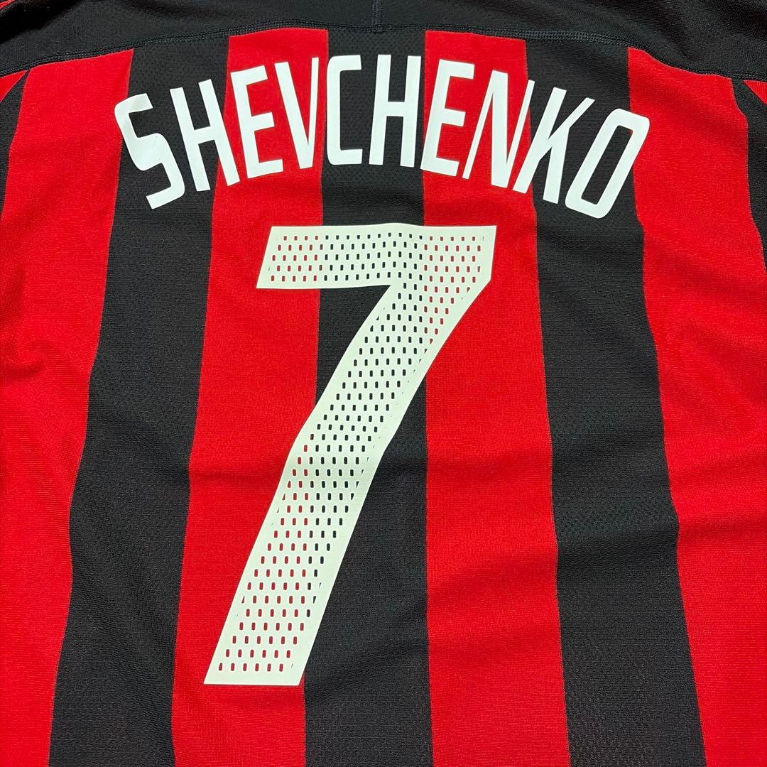 ACミラン　03-04 シェフチェンコ #7 長袖オーセンティック【タグ付き】