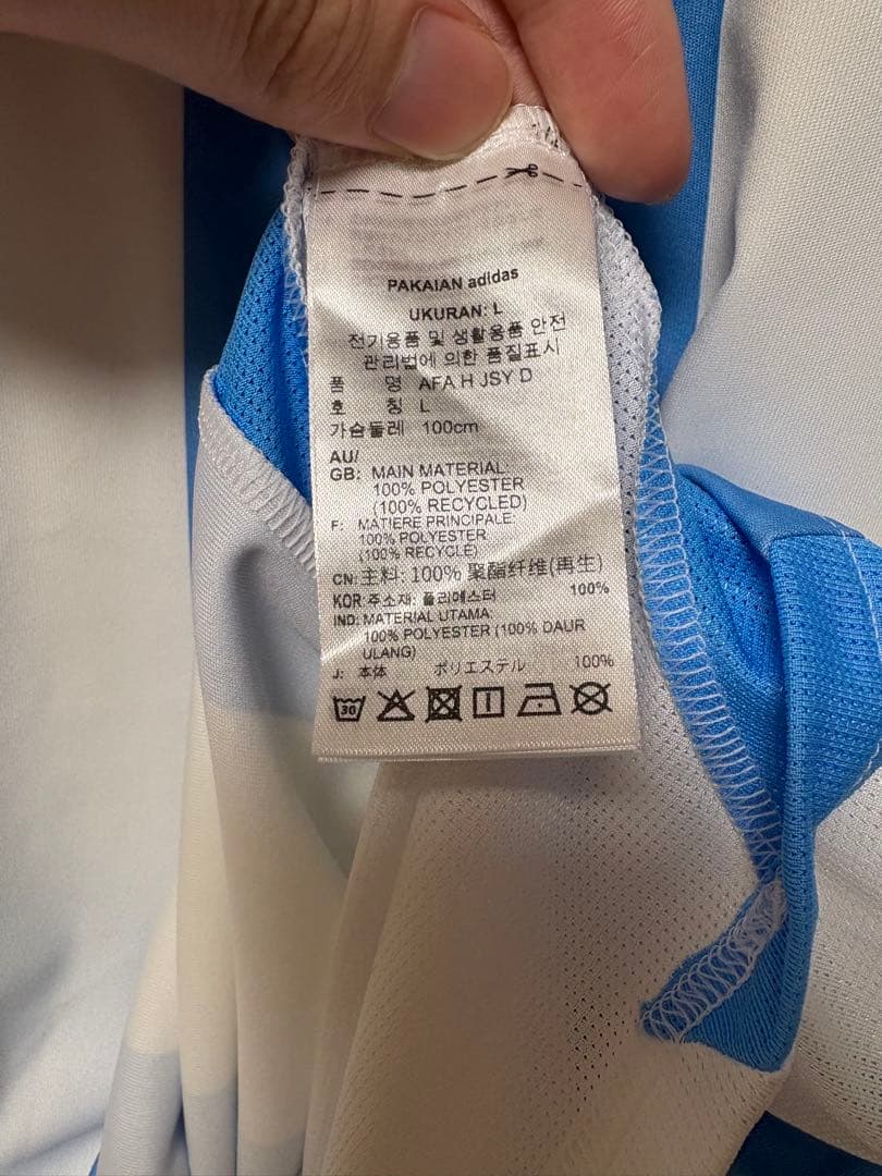 【正規品】アルゼンチン代表 コパアメリカ2024 決勝モデル フルパッチXL