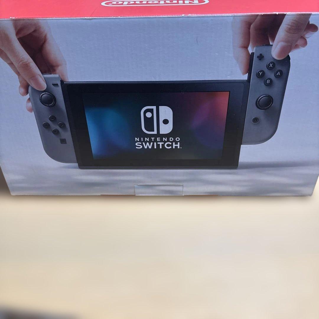 完品　Nintendo Switch グレー　初期化済み　Switch