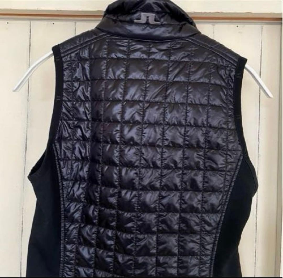 J.LINDEBERG ジェイリンドバーグ　ダウン　ベスト　ブラック　S