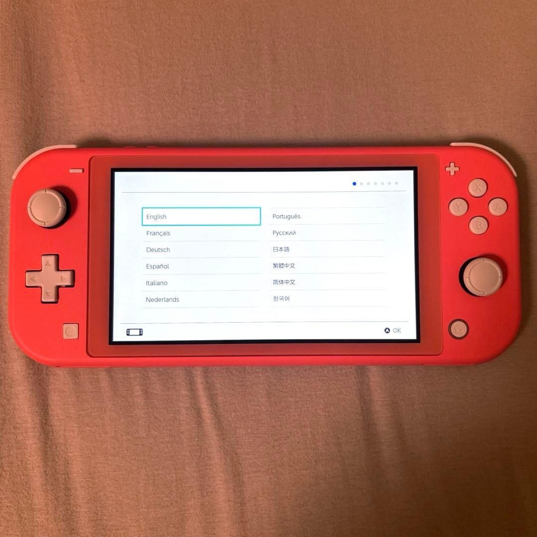 ニンテンドーswitch lite 保証書付き