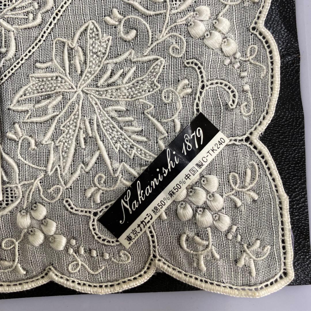 汕頭手刺繍ハンカチ