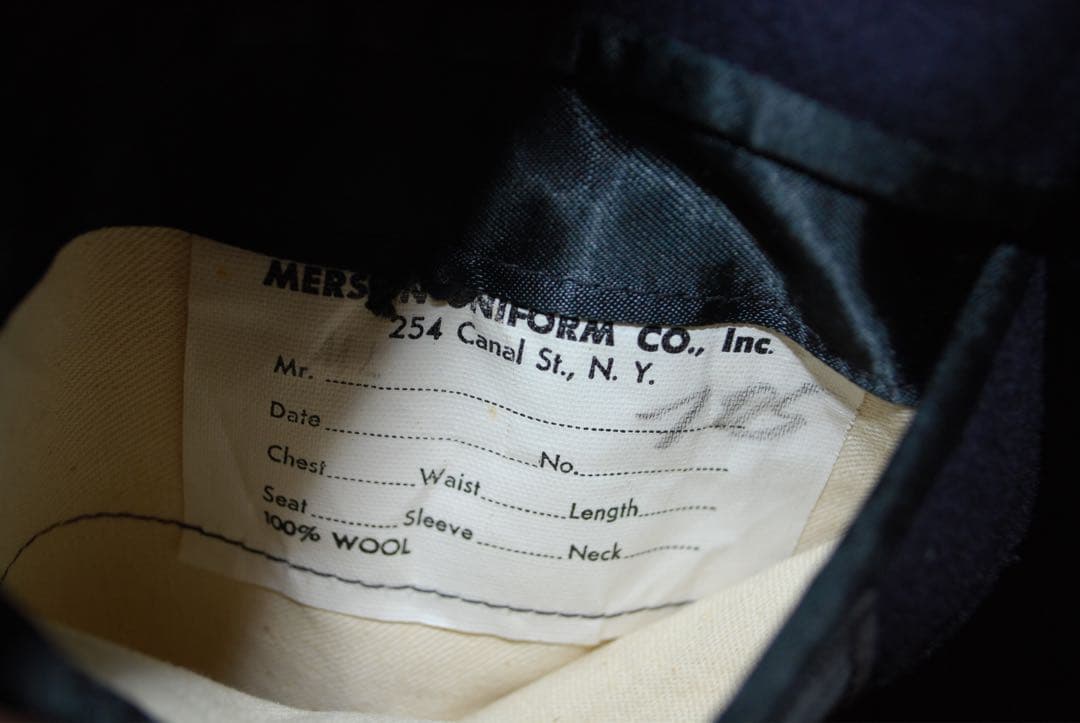 NYPD 冬服ジャケット　実物