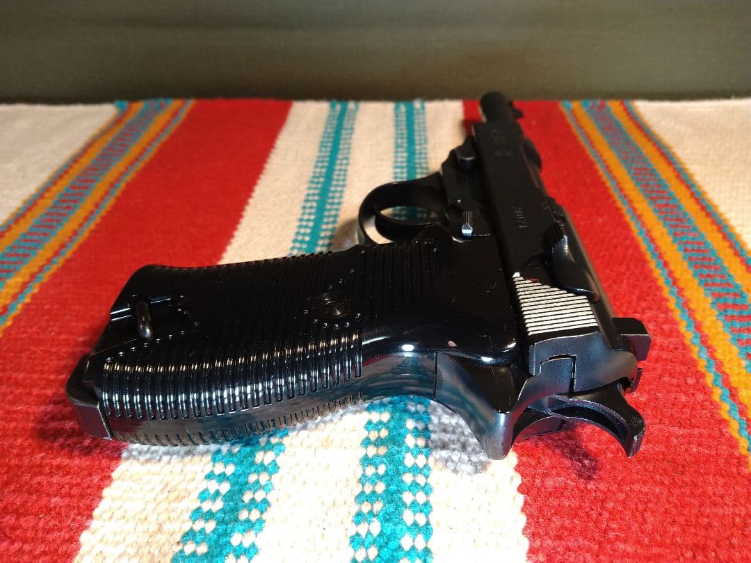 希少な美品！マルゼン　ワルサーP38　キャロム社モリブデンブルーカスタム！漏無し