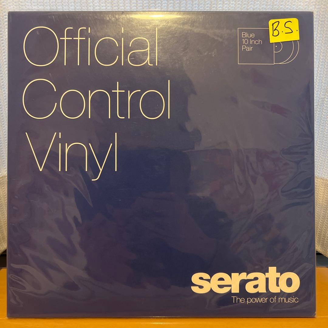 serato セラート コントロールバイナル blue 10インチ2枚組