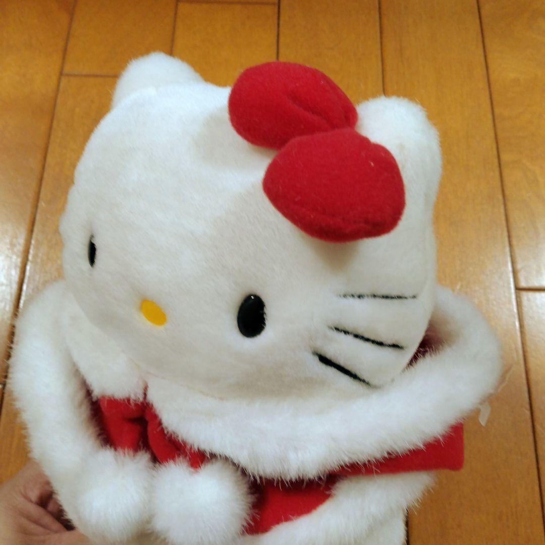 希少　ハローキティ　サンタ　きぐるみ　ぬいぐるみ　タグ付き