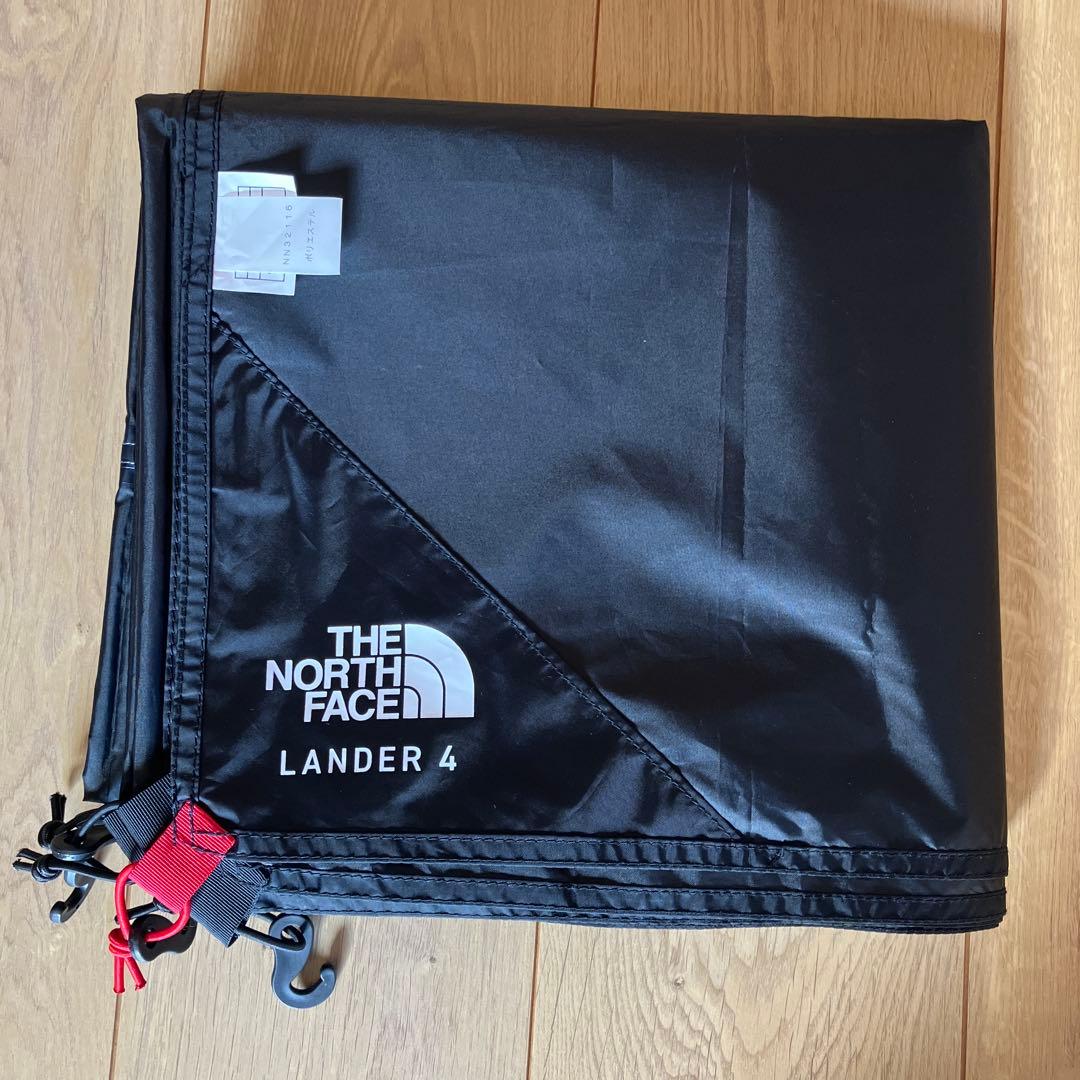 THE NORTH FACE LANDER 4 テント　グランドシート付き