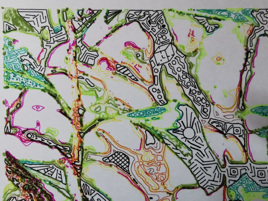 日比谷公園の赤い花