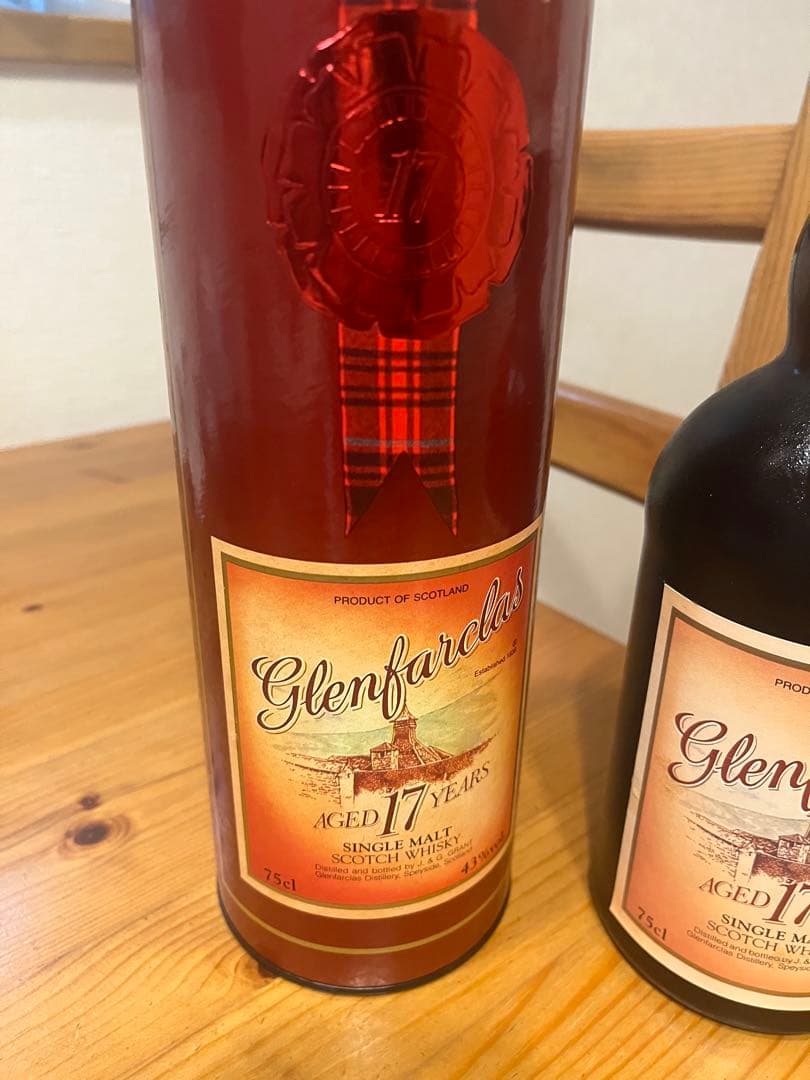 Glenfarclas グレンファークラス17年スコッチウイスキー旧ラベル　希少