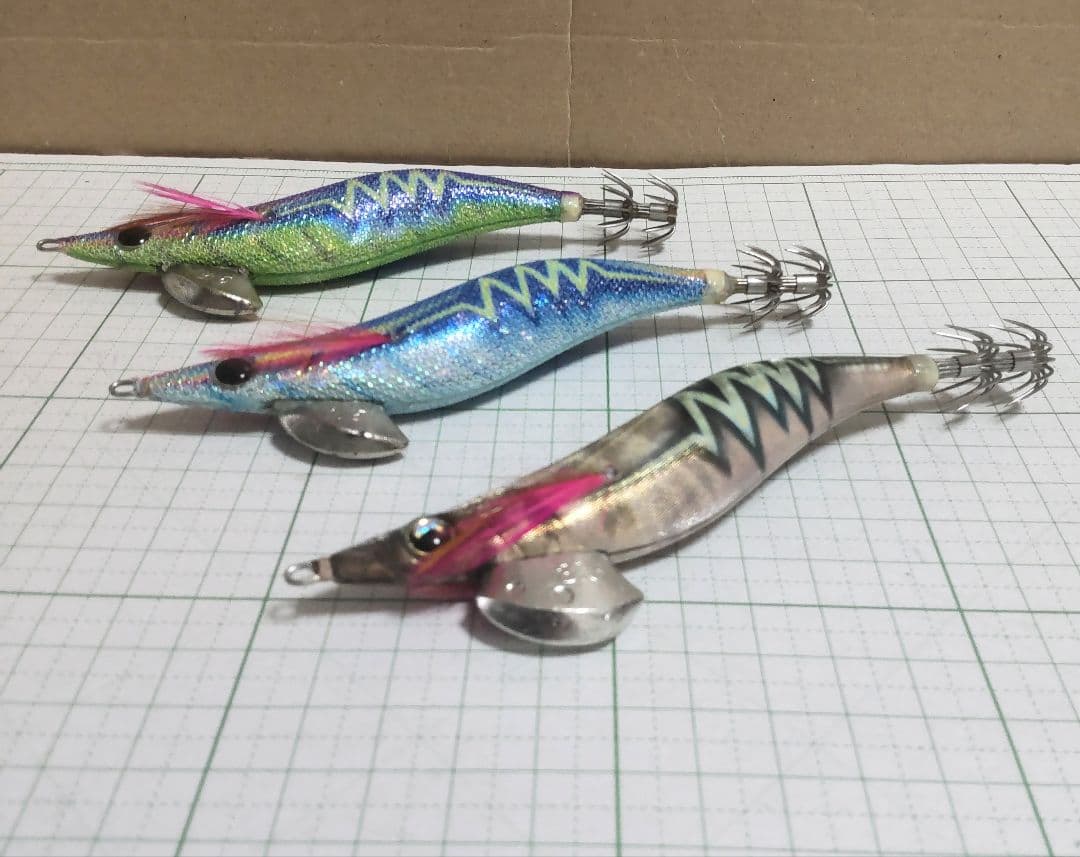 ヤマシタ.エギ王K.エギ王ライブ.廃盤3号.3.5号