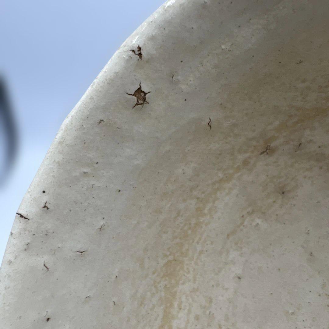 丹波焼　白かけ　石田陶春　茶盌