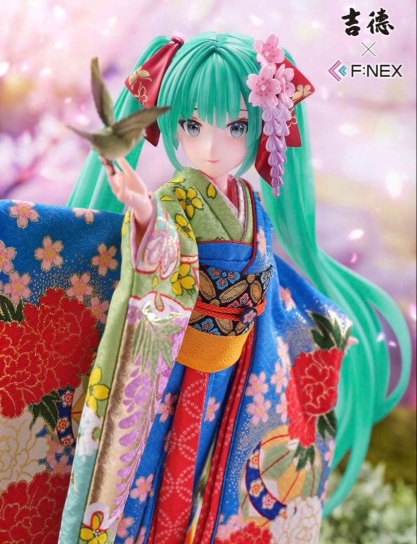 初音ミク 吉徳 日本人形 1/4 フィギュア
