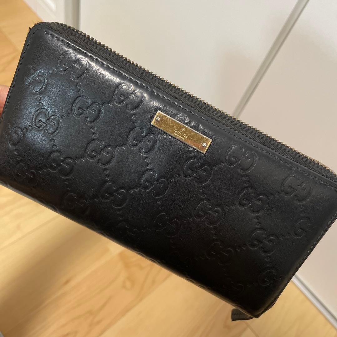 《値下げ交渉可》GUCCI グッチ 長財布 黒 ブラック