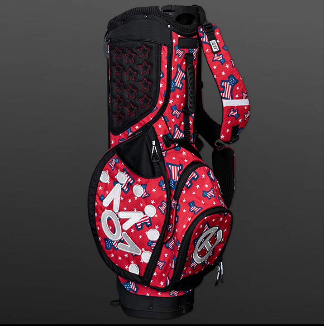 キャディバッグ 星条旗デザイン