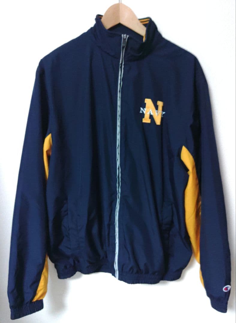 もろにぃ様　チャンピオン　US NAVY　バスケ　セットアップ　ナイロン 軍モノ
