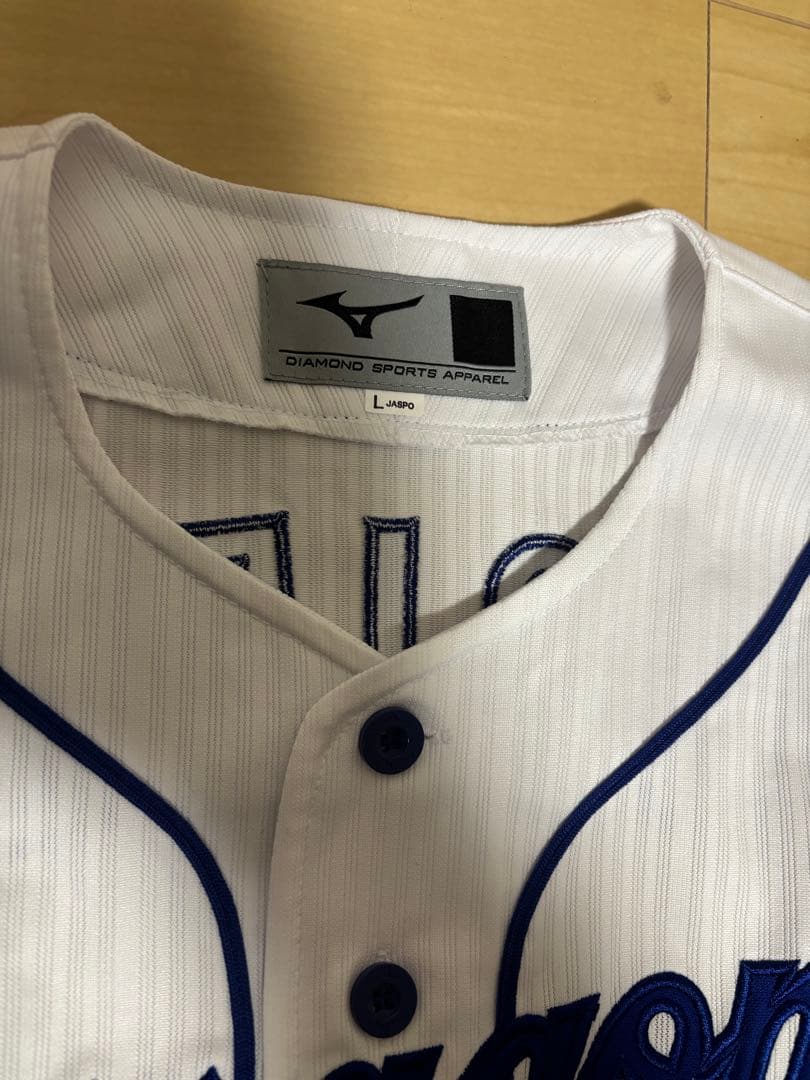 中日ドラゴンズ ビシエド ユニフォーム L 横浜DeNAベイスターズ