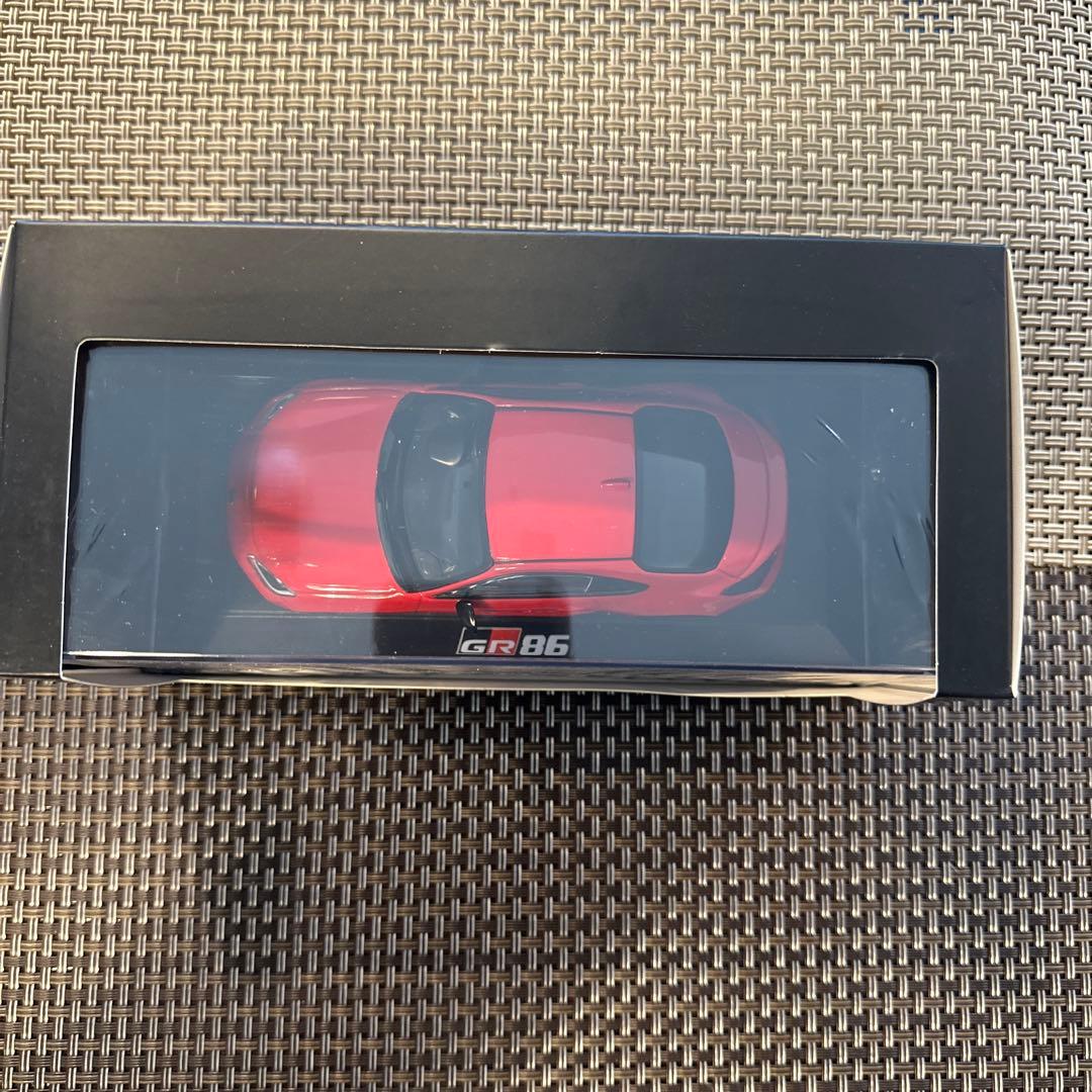 1/30 トヨタ　カラーサンプル　GR86 スパークレッド　非売品
