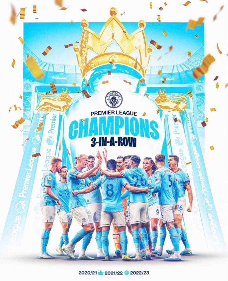 ⭐︎日本未発売 欧州即完売品⭐︎ マンチェスターシティ　優勝記念　限定ユニフォーム