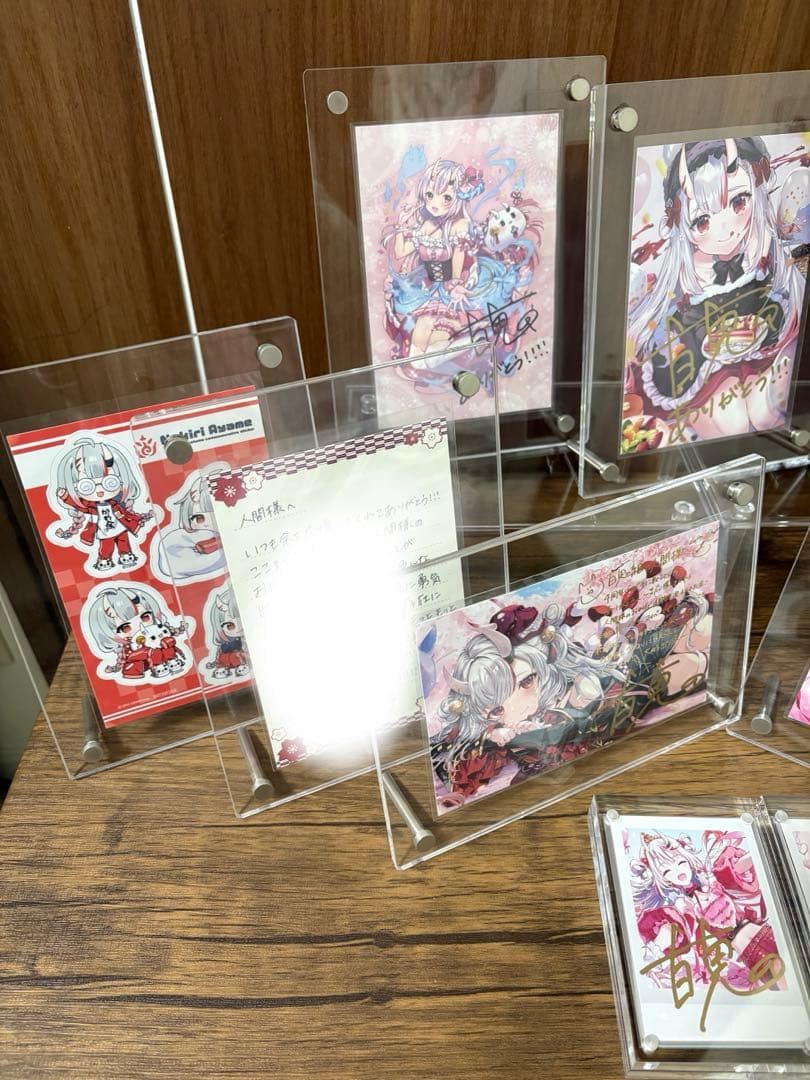 百鬼あやめ 直筆サイン まとめ売り