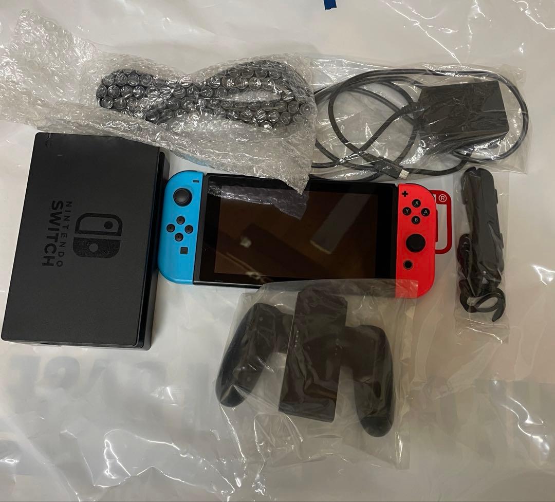 Nintendo Switch （初期型ネオンブルー&レッド） 箱等完品