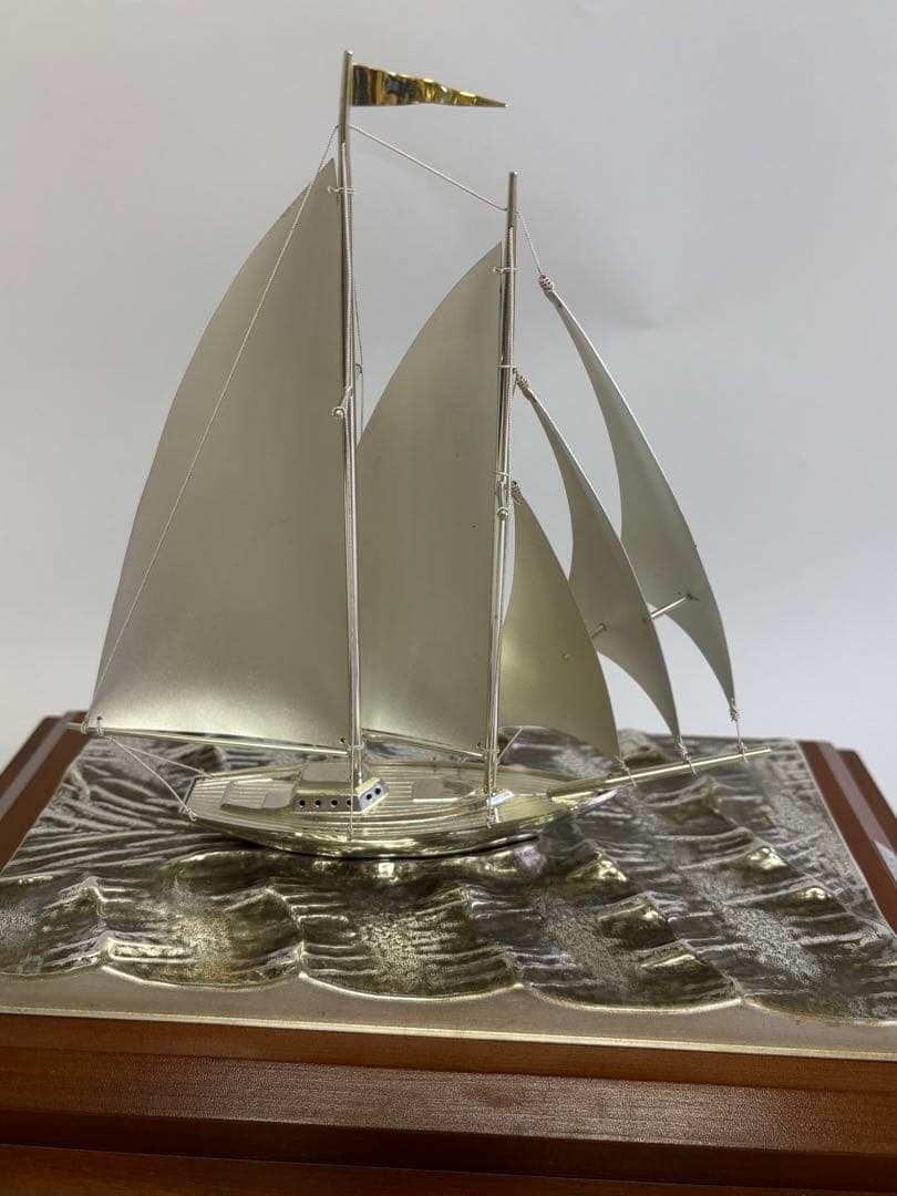 定価36.3万円SilverPLATED TAKEHIKO武比古 銀製ヨット4号