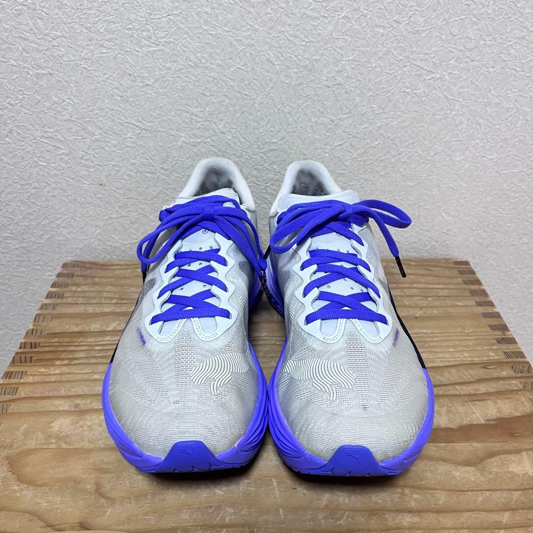 【1度使用】プーマ ディヴィエイトニトロエリート3 DT 26cm PUMA