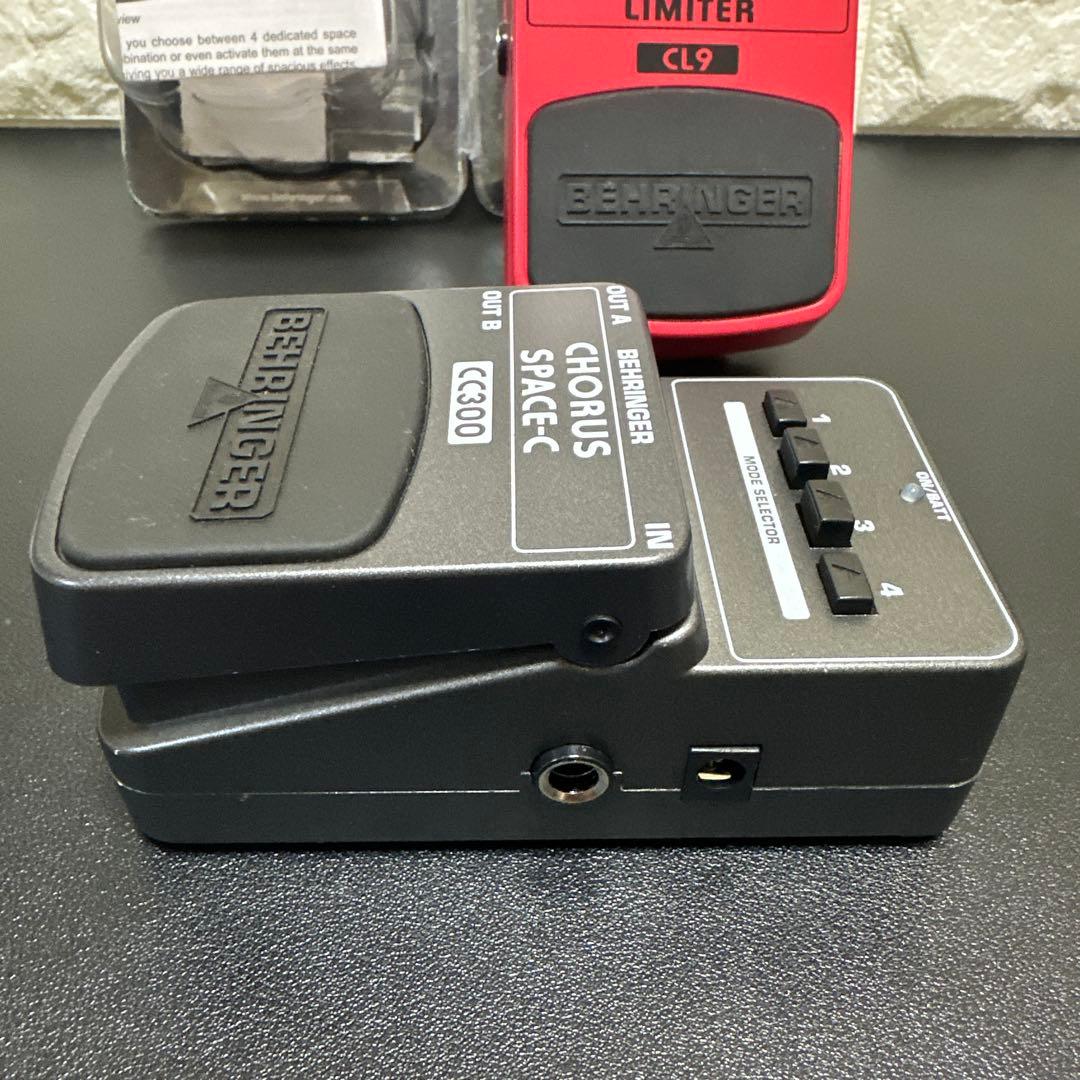 美品　Behringer ギターエフェクター2点セット　元箱付き