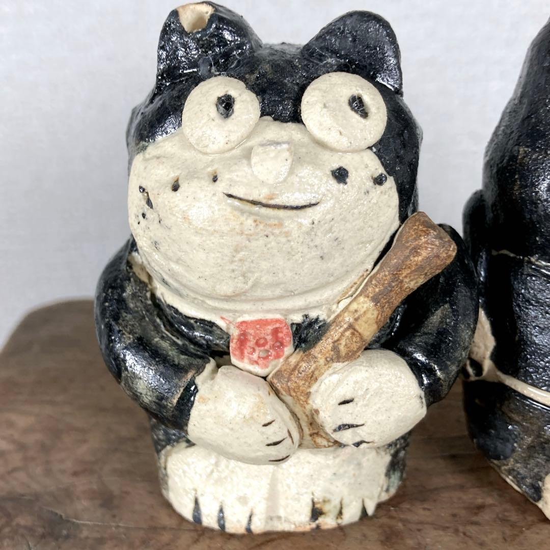 3セット　のらくろ　置物　水滴　陶芸　陶器　焼き物　レトロ　アンティーク　アニメ