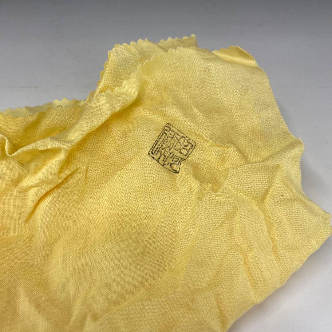 【茶道具】高野昭阿弥造　赤絵手桶茶器（共箱）