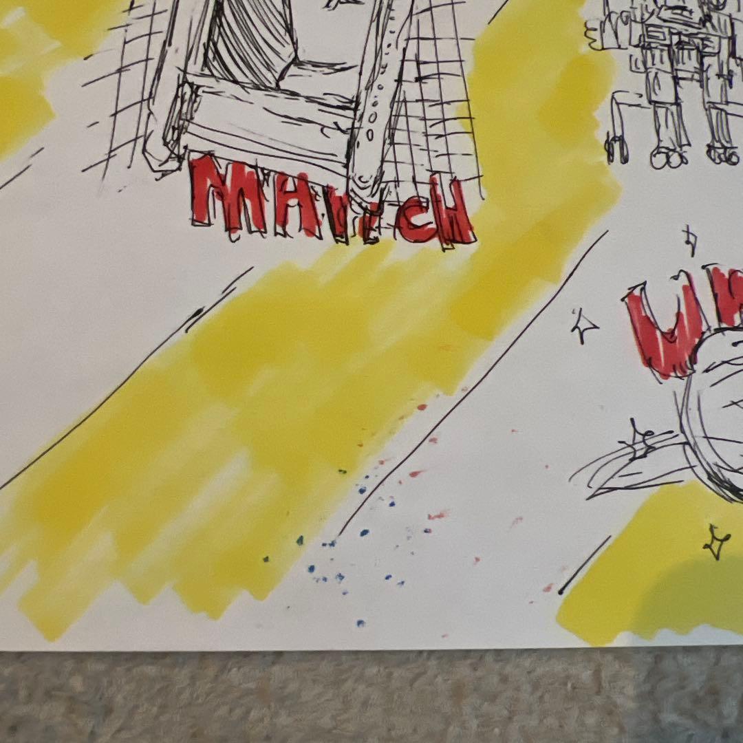 フジサキタクマ　MOGOLS ドローイング　イラスト