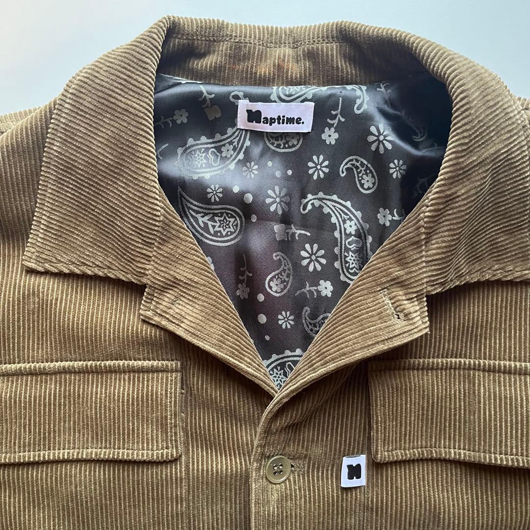 naptime Lサイズ　 コーデュロイ　カーキ
