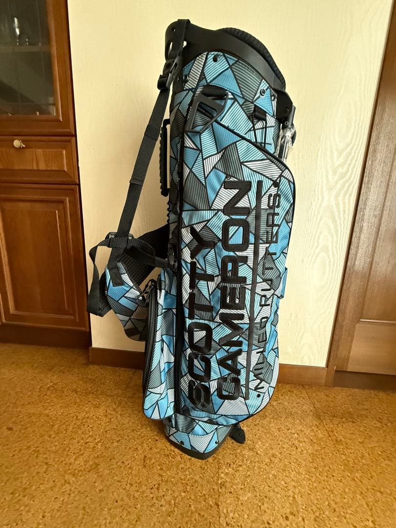 【限定】スコッティキャメロン　スタンドバッグ　ワンダラー ネオカモ ブルーグレー