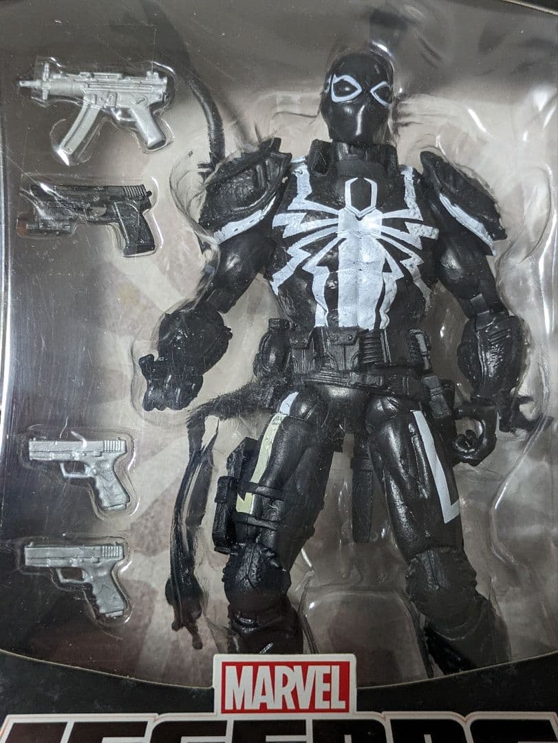 マーベルレジェンド・エージェントヴェノム　新旧2種類セット