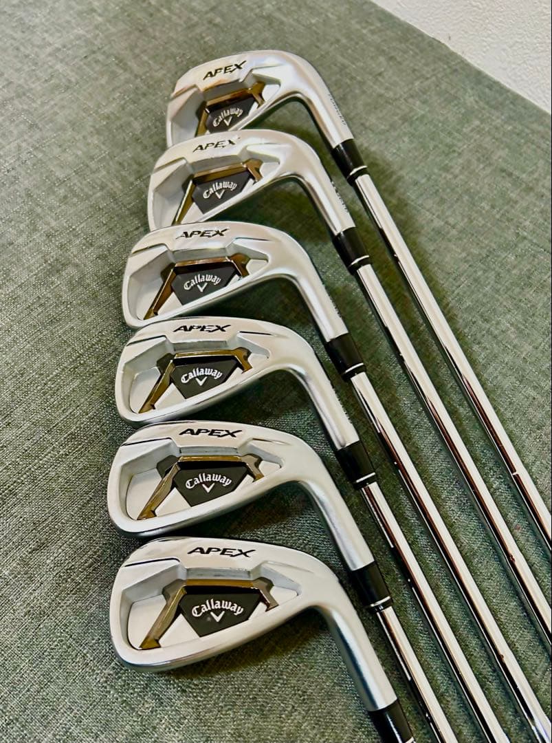 希少スペック・値下・美品 キャロウェイ APEX 2021 アイアン 軟鉄鍛造