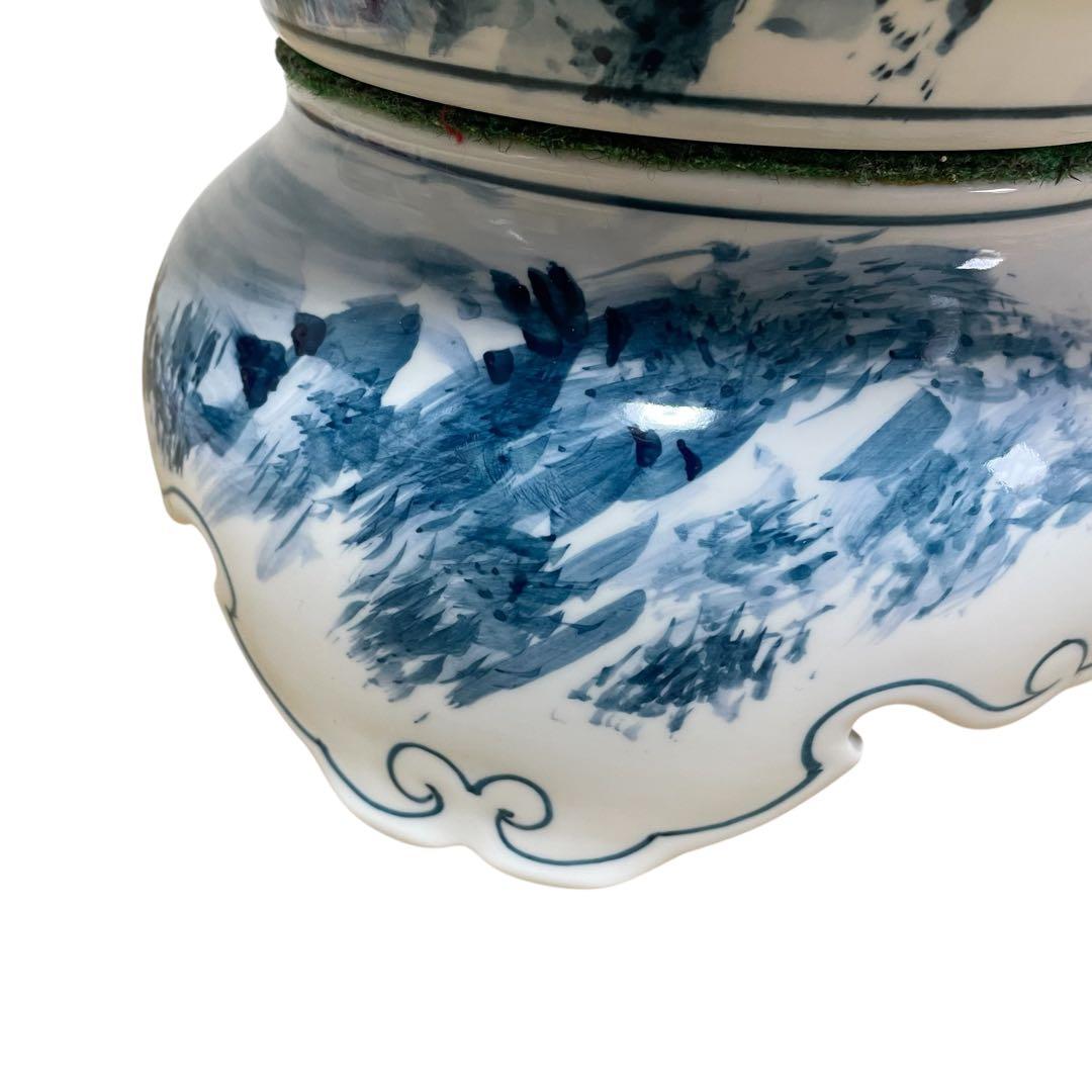 絶品！　有田焼 勝右衛門作 飾壺 沈香壺 骨董　陶器　美術品　芸術品　高級　和風